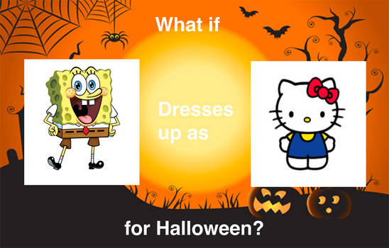 what if SpongeBob dress up as Hello Kitty