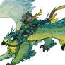 GuildWars2 - Tengu Gryphon Rider