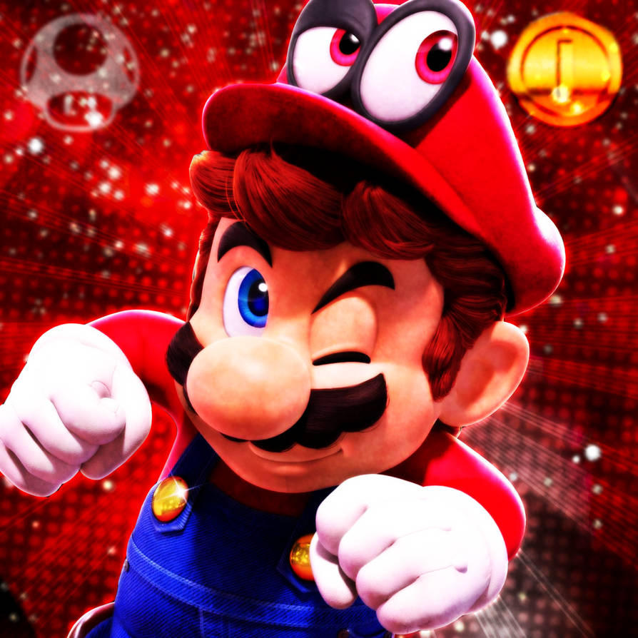 Super Mario PFP by Robbie12121 on DeviantArt