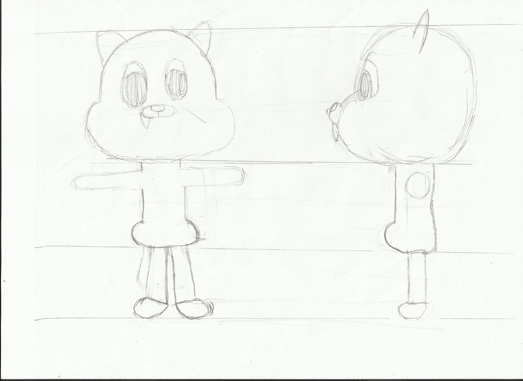 Gumball Model Sheet by lewis07 on DeviantArt