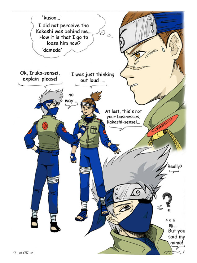 Kakashi and Iruka by Xatram on DeviantArt