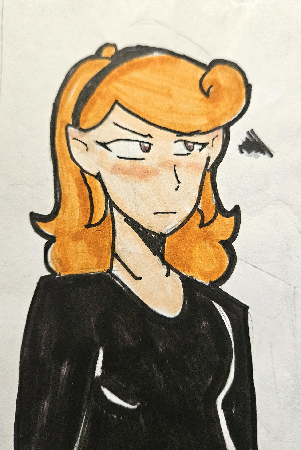 Ms. Grumpy (contest Entry) by KitCat-Inks on DeviantArt