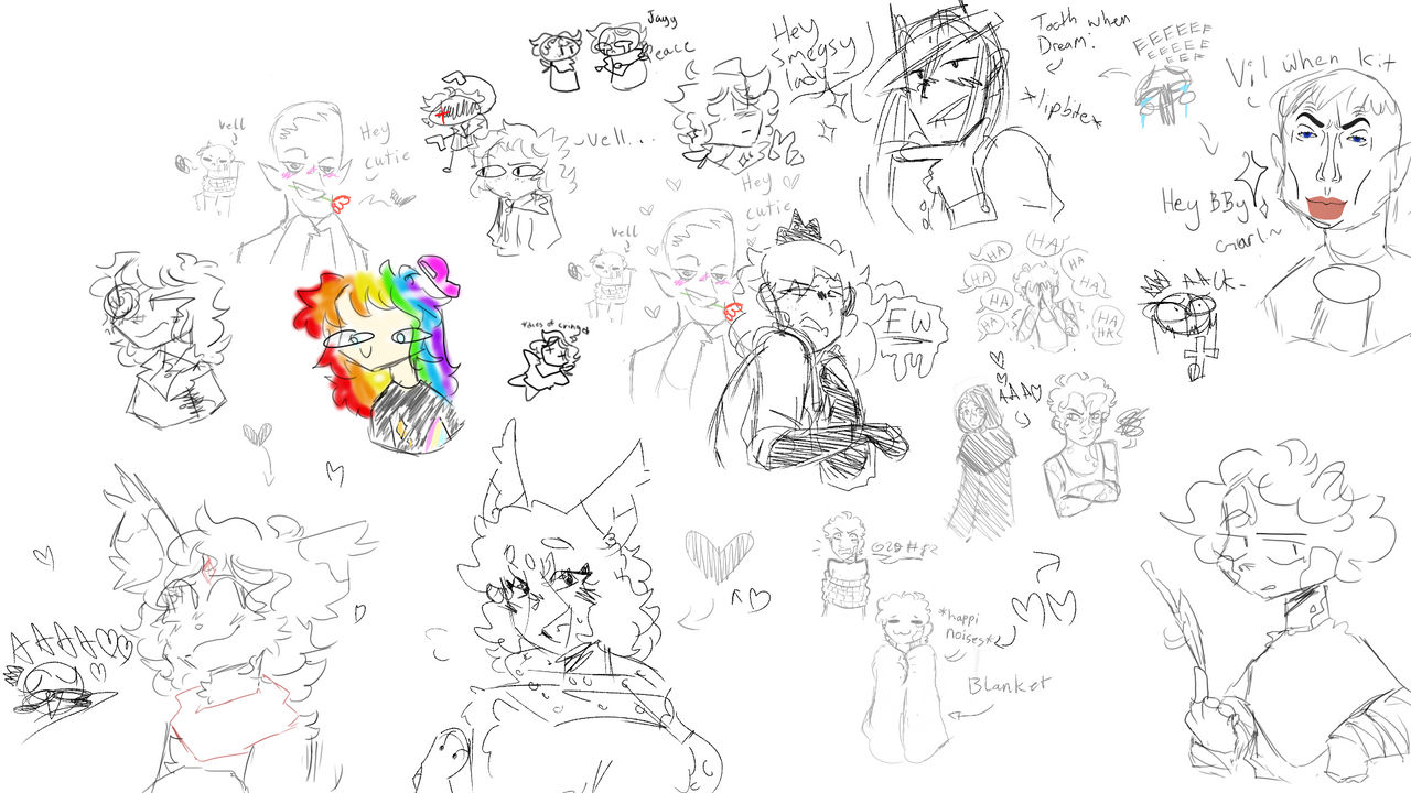 dang they got some rizz by KitCat-Inks on DeviantArt