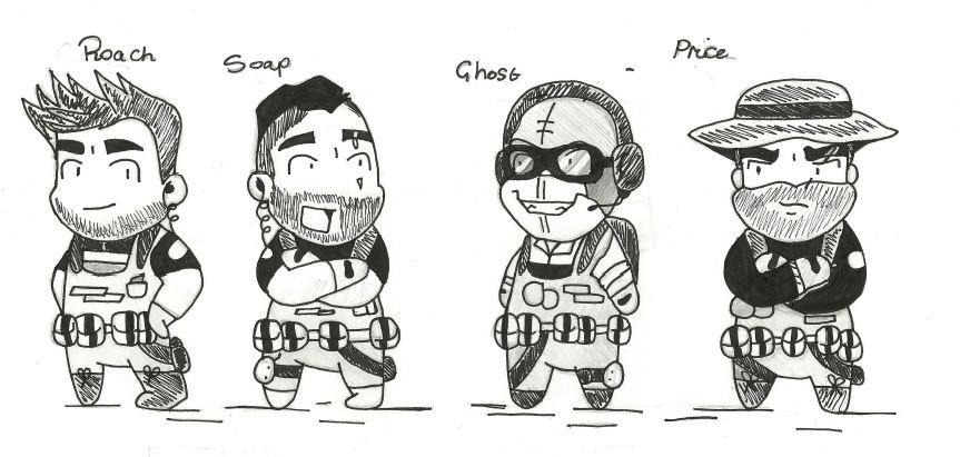 Task force 141 cartoons by gamesgirl44 on DeviantArt