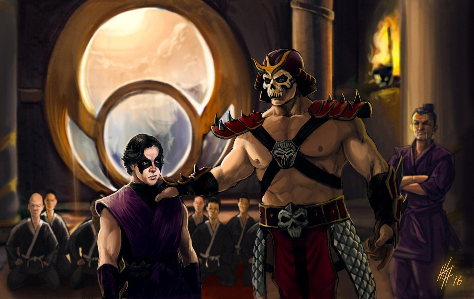 Mortal Kombat- Baraka and Reiko by GavinoElDiabloGuapo on DeviantArt