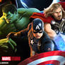 Trinity Captain America, Thor, Hulk MCU