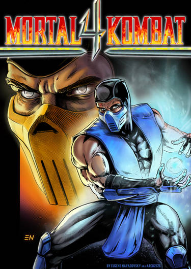 MORTAL KOMBAT 4 #4 comic cover by Arch2626 on DeviantArt