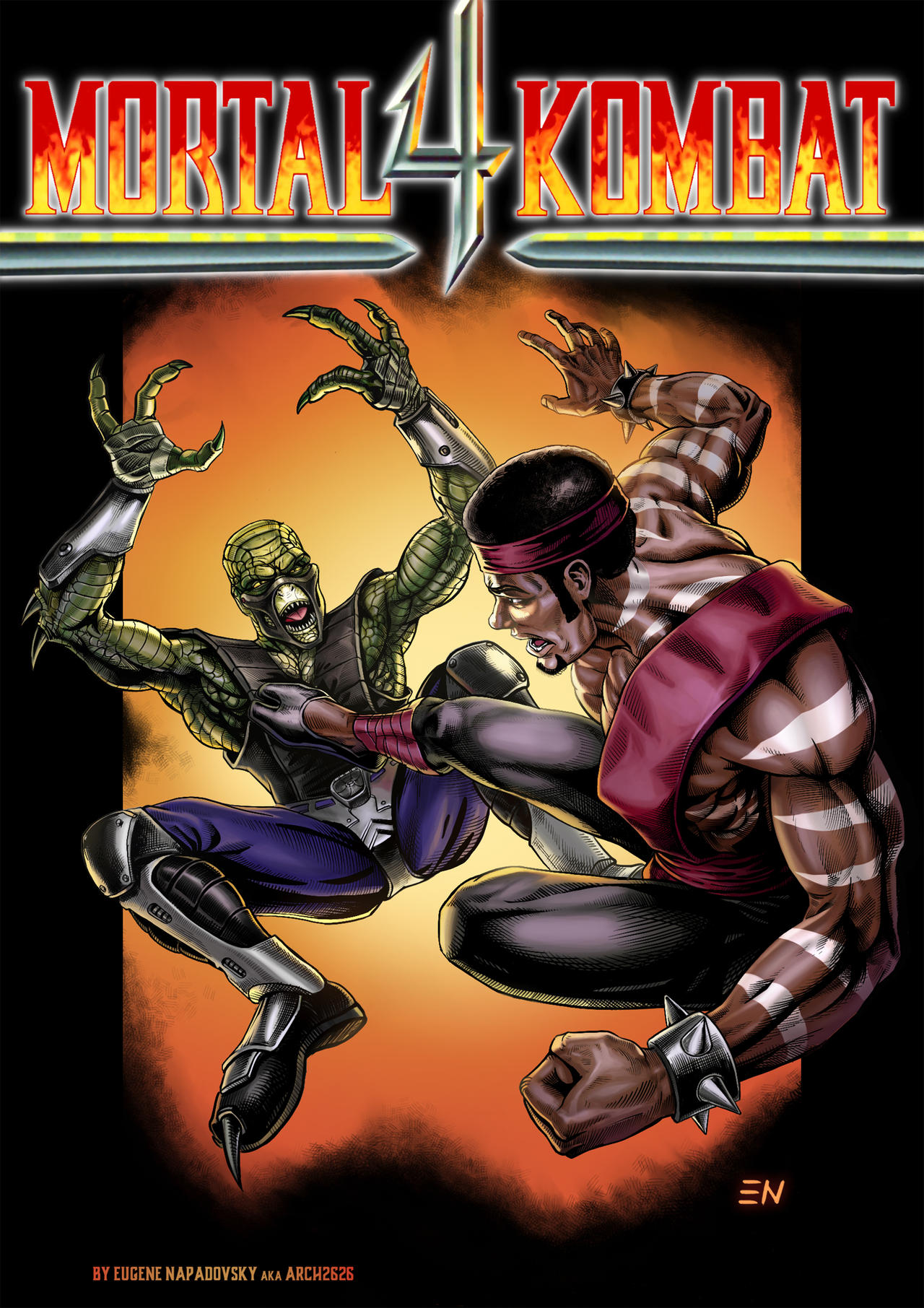 MORTAL KOMBAT 4 2 comic cover by Arch2626 on DeviantArt