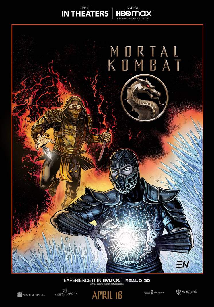 aceleración gravedad confesar Mortal Kombat movie poster 2021 by Arch2626 on DeviantArt