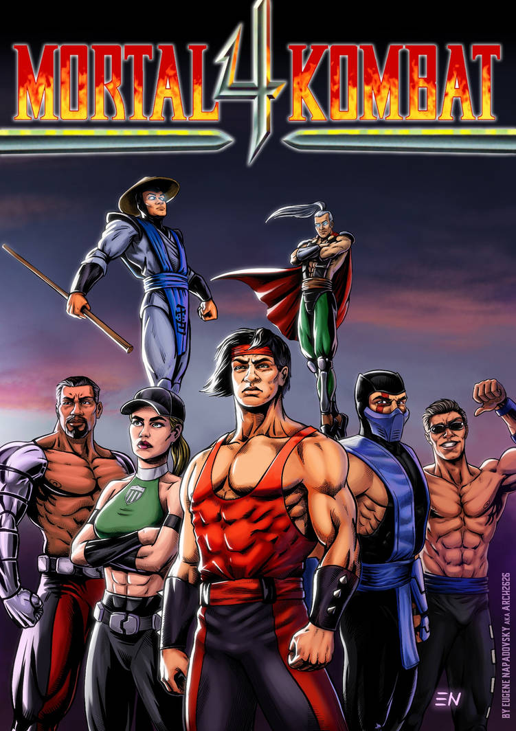Mortal Kombat 4 Character Select Screen by Shipman84 on DeviantArt