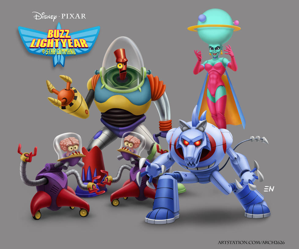 More Villains from Buzz Lightyear of Star Command by Arch2626 on DeviantArt