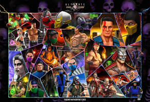 Ultimate MORTAL KOMBAT 3 poster