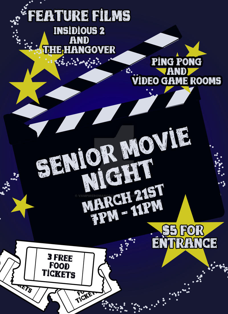 Senior Hangout Poster