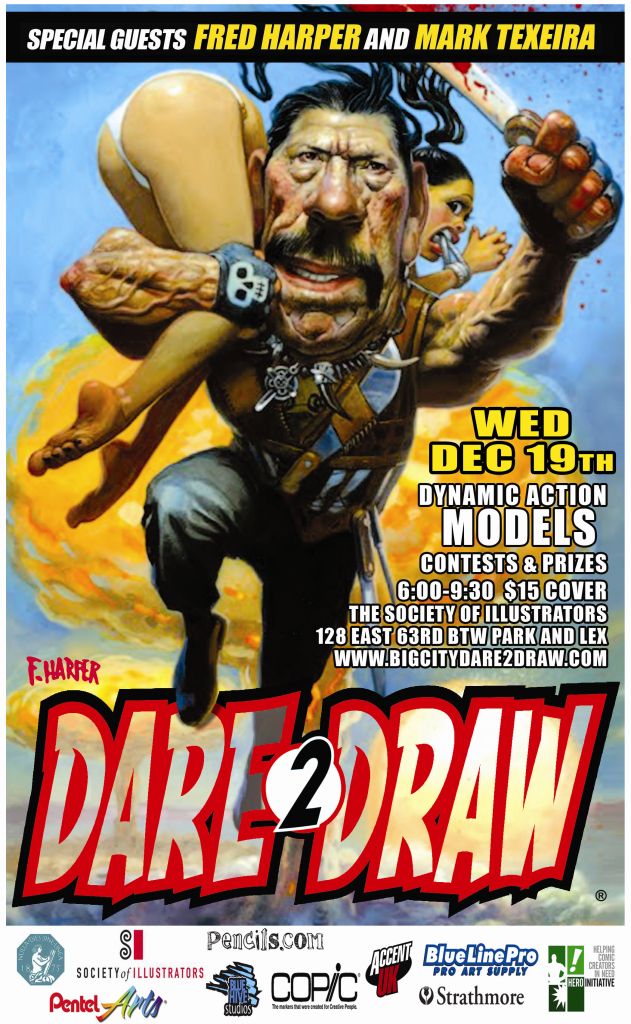 Dare2Draw with Special Guests Fred Harper and Mark