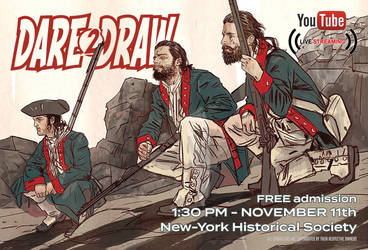 Dare2Draw with Brian Wood 11/11 Veterans Day FREE
