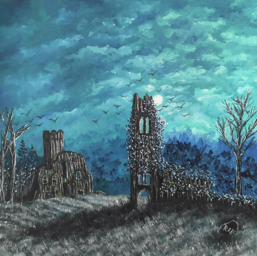 Ghost Slane Hill of Slane by merelvaneck on DeviantArt