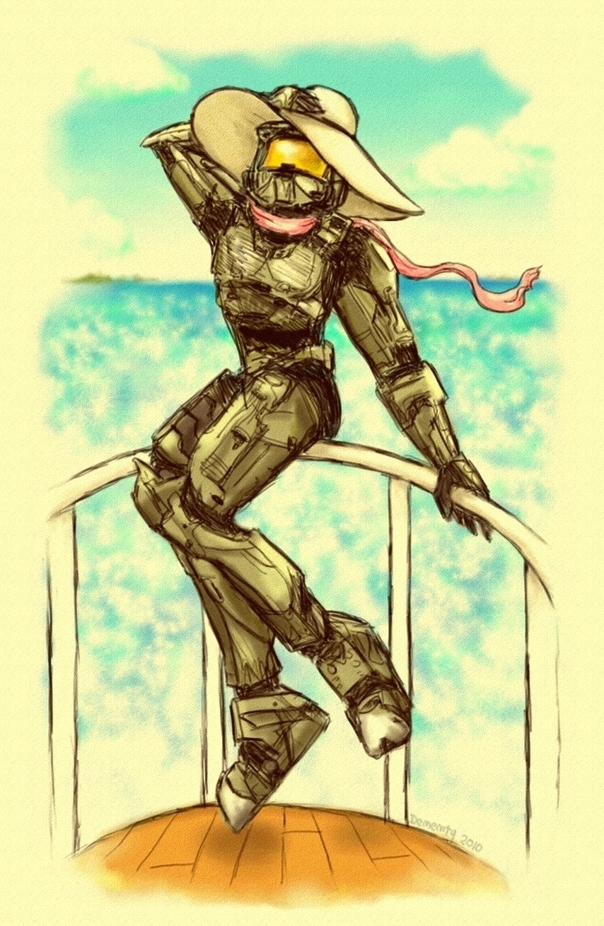 Master Chief Pin-up