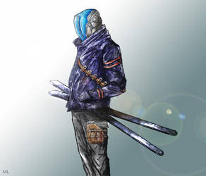 Futuristic Ninja Concept - Kenshi