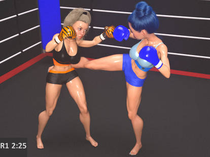 Kicktoons: Ida Schultz vs Dixie Taylor 2