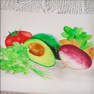 Vegetables - Watercolor