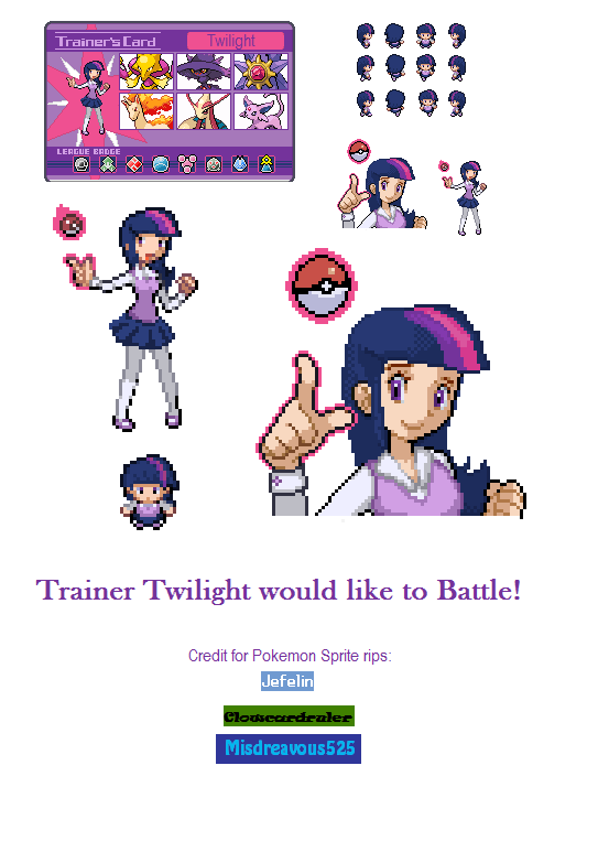 Trainer Twilight By 0rcv0 On Deviantart