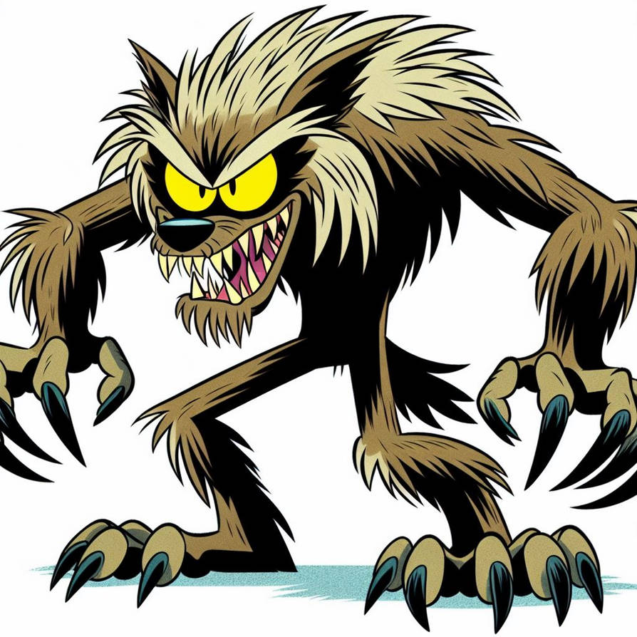 Werewolf Sam Sharp (monster form) by TheMasterBlacksmith on DeviantArt