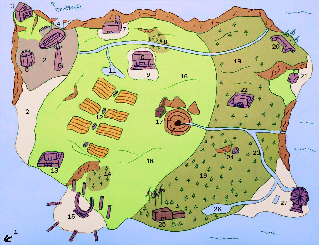 Gild Map Old Gildfield Map by thrallath on DeviantArt