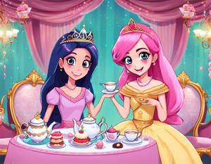 Princess Rizki Madeline Hatter Tickles Princess Amber by BrokenAdam on DeviantArt