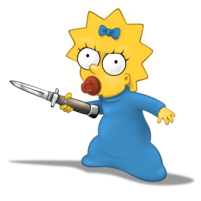 Maggie with a Knife