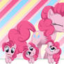 Pinkie Pie Wall Faces