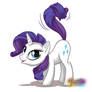 Rarity Whips Tail