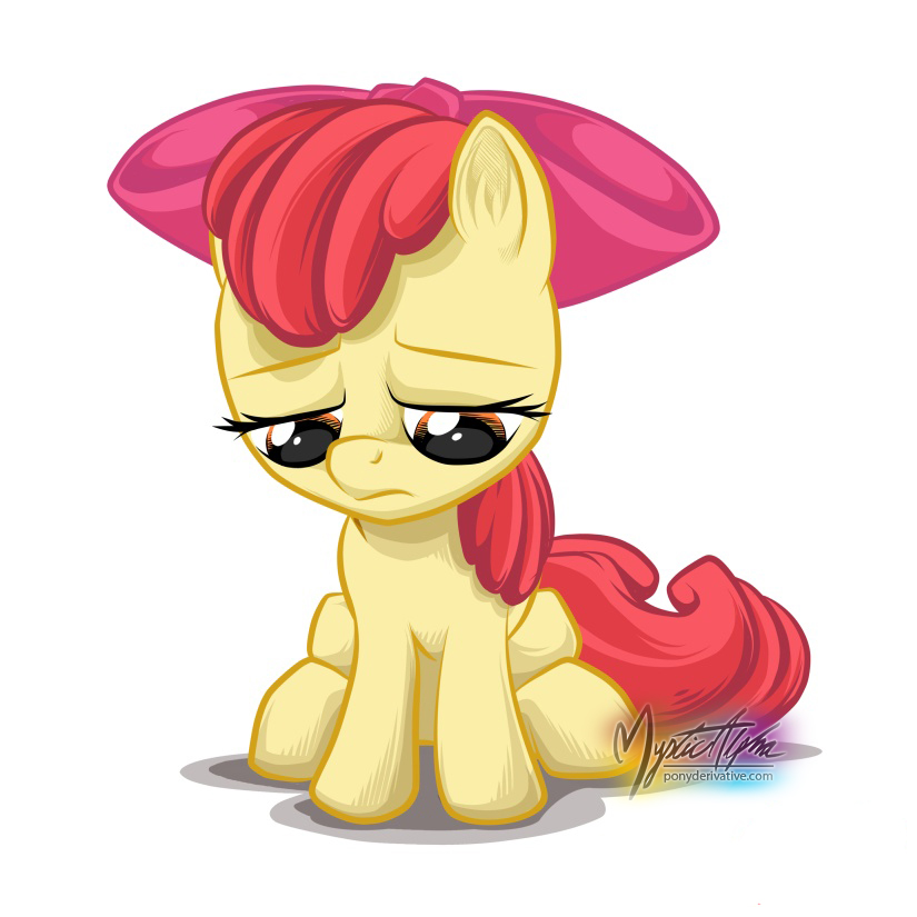 Sad Apple Bloom 2