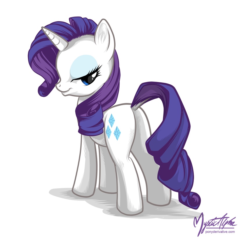 Rarity Looking Back