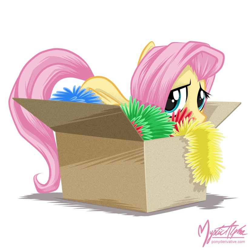 Fluttershy in a box