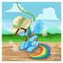 Rainbow Dash as Daring Do