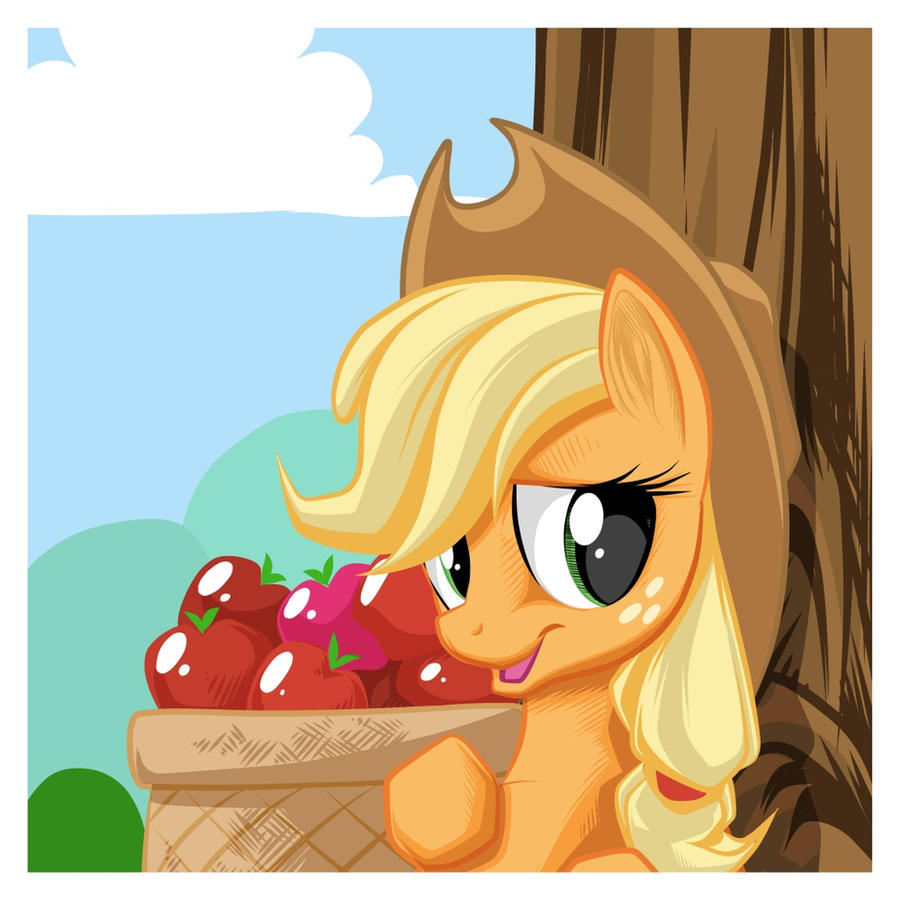 Applejack Tree Applejack Tree by mysticalpha on DeviantArt