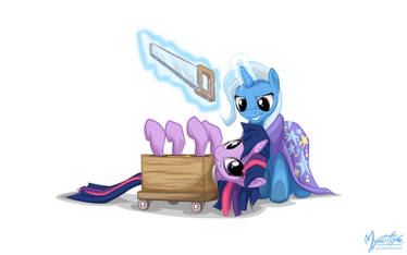 Twilight and Trixie - Magic Trick