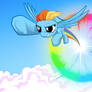 Rainbow Dash Sonic Rainboom