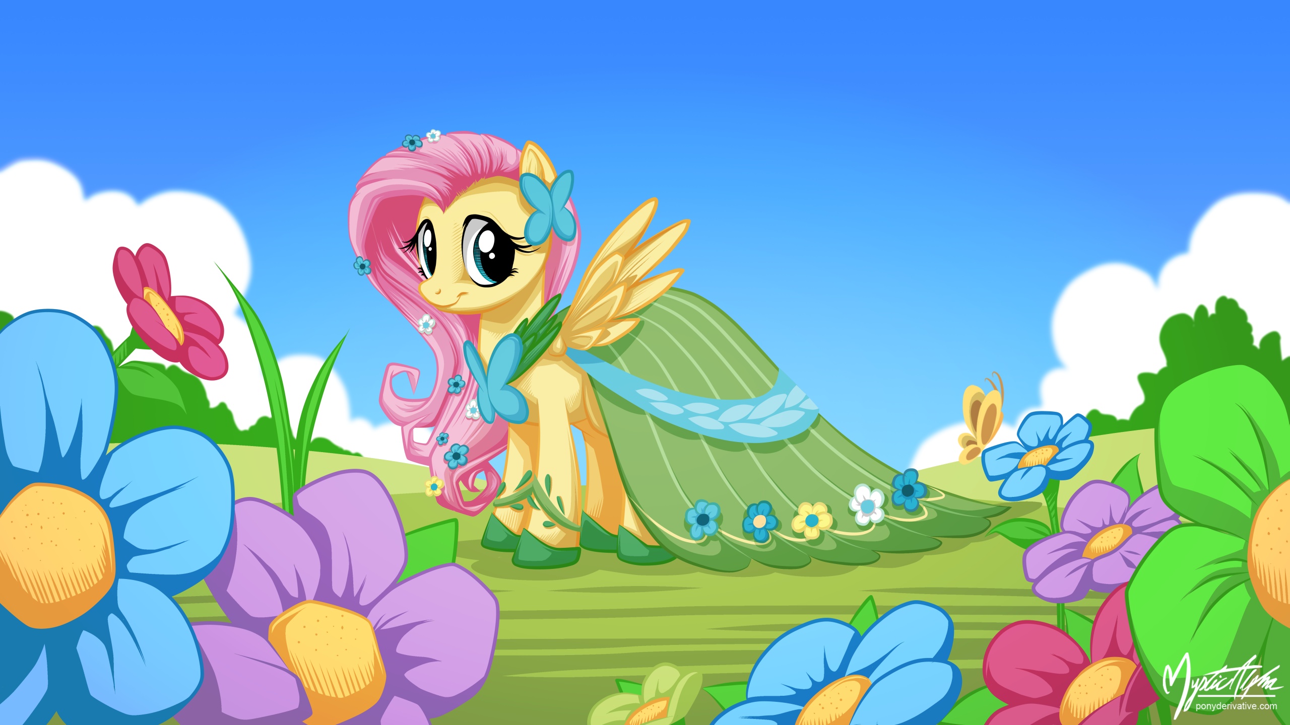 Fluttershy in Gala Dress 16.9