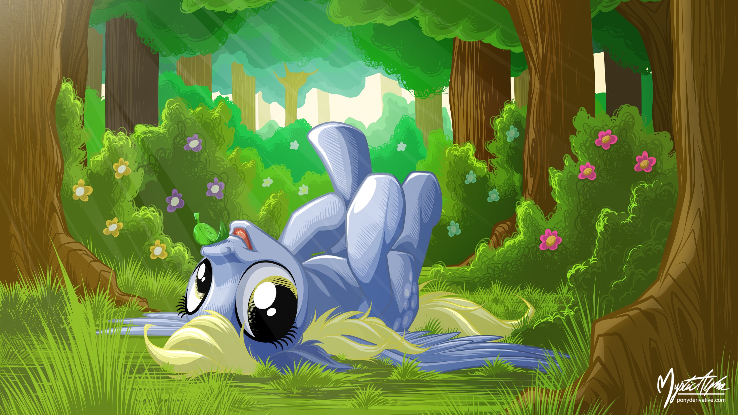 Derpy in Forest 16:9