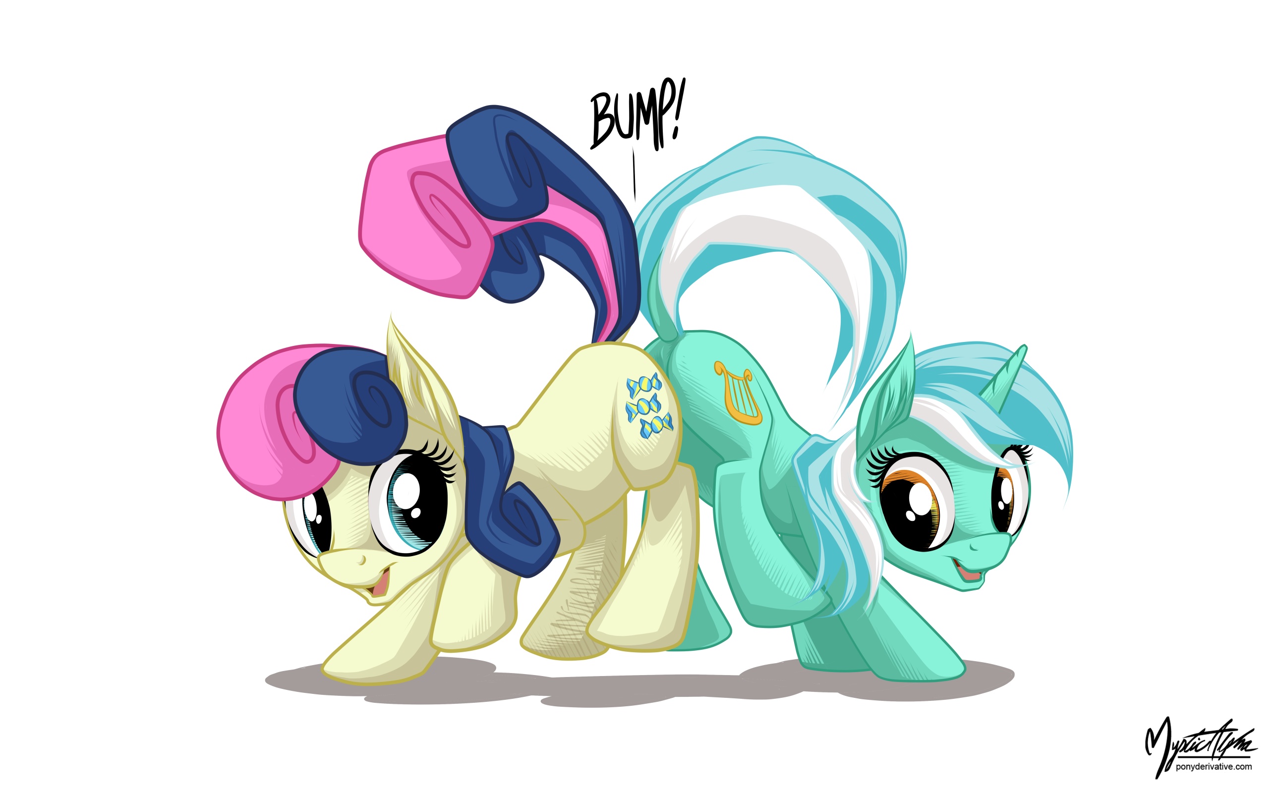 Bon-bon and Lyra Bump