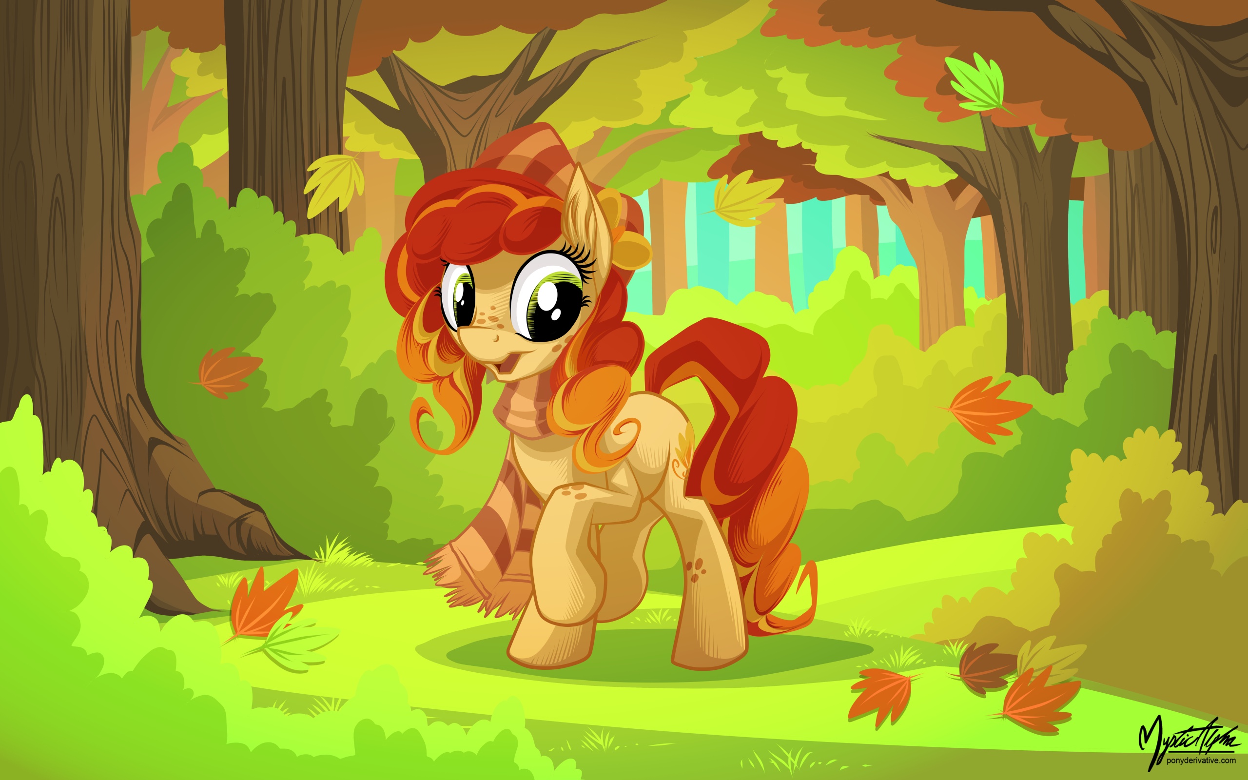 Pony in Autumn