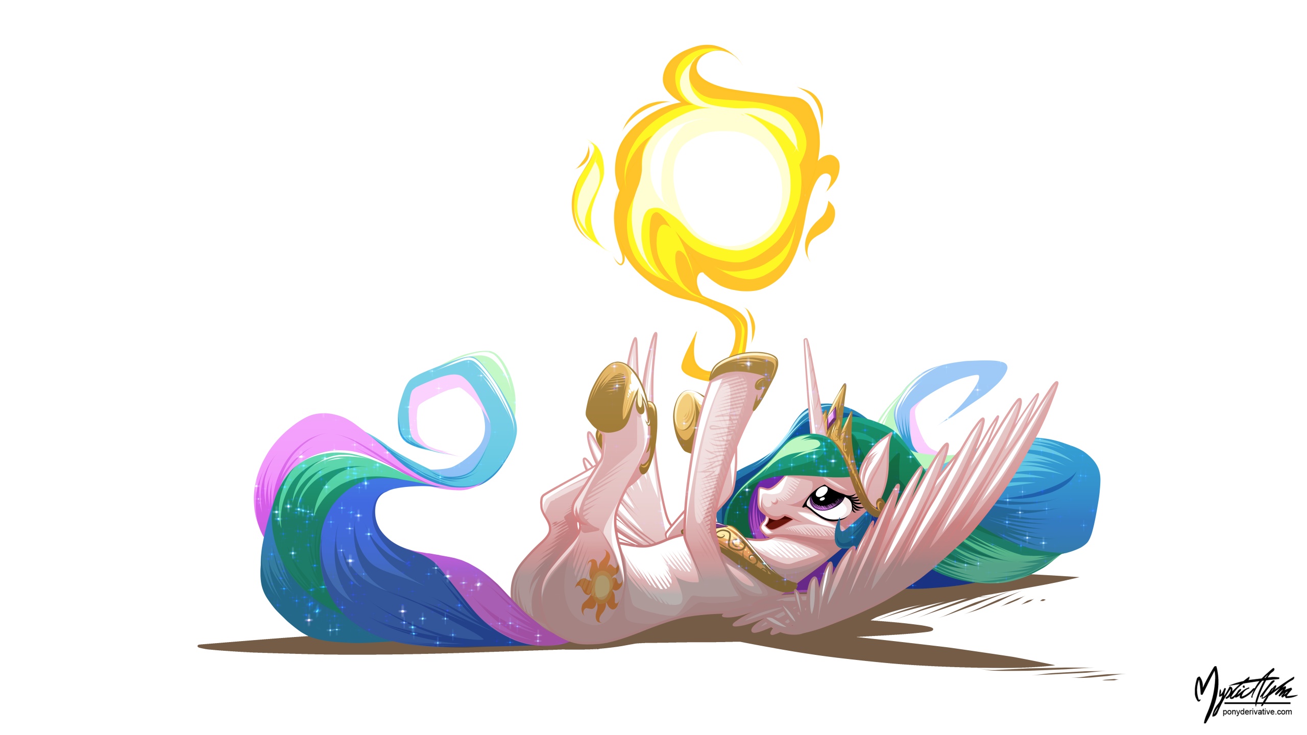 Celestia Sun Tumbling 16:9