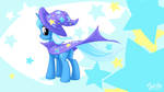 Trixie in the wind 2 16:9 by mysticalpha
