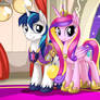 Cadance and Shining Armor 16:9