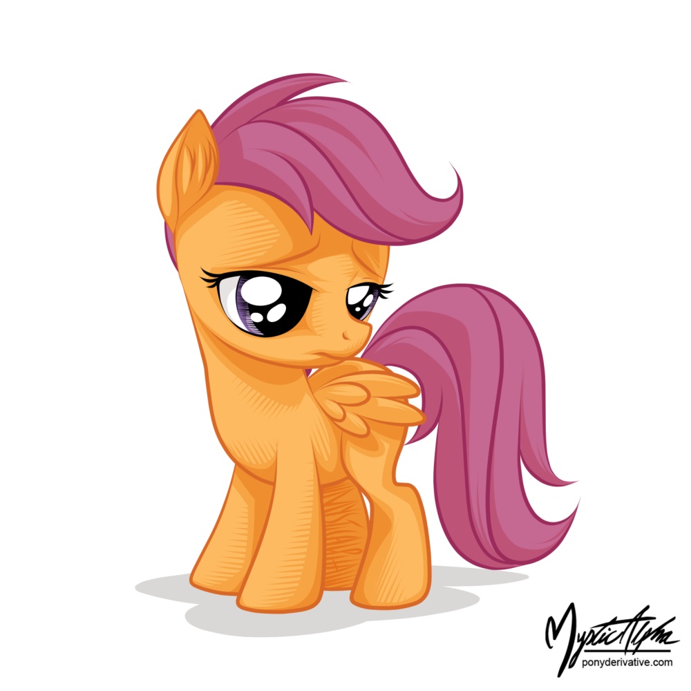 Sad Scootaloo