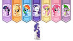 Pony Banners 16:9 by mysticalpha