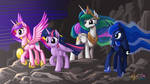 Rally of the Princesses 16:9 by mysticalpha