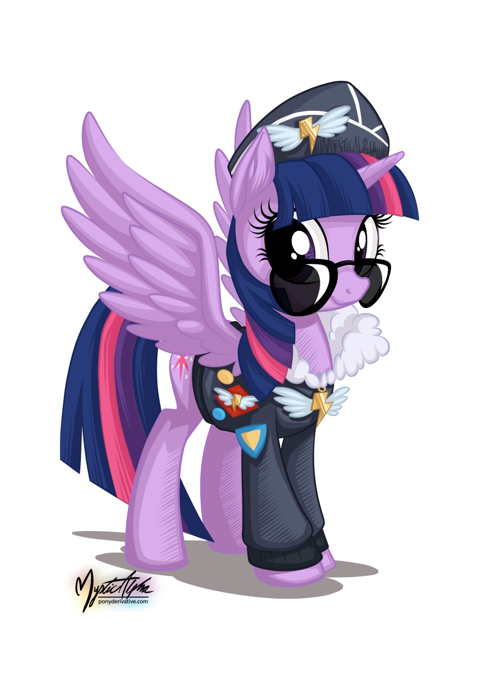 Twilight Sparkle as Commander Easyglider