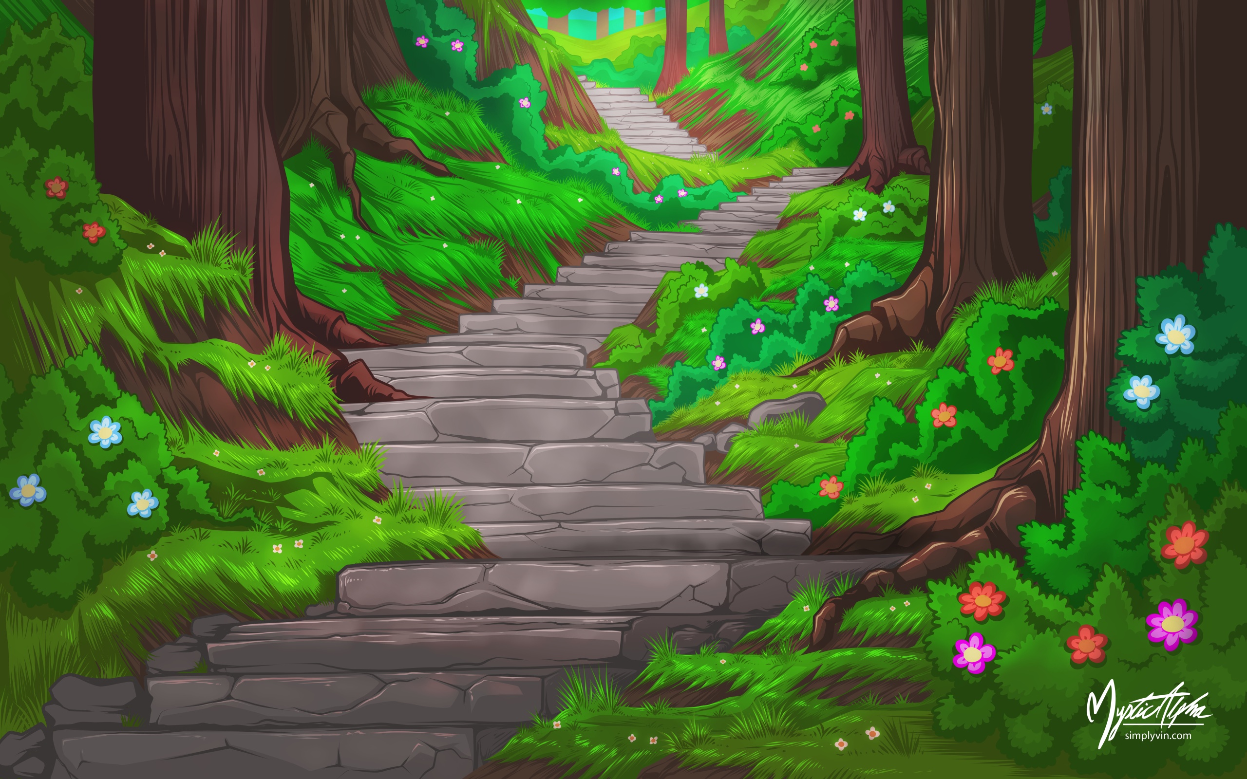 Steps by mysticalpha on DeviantArt